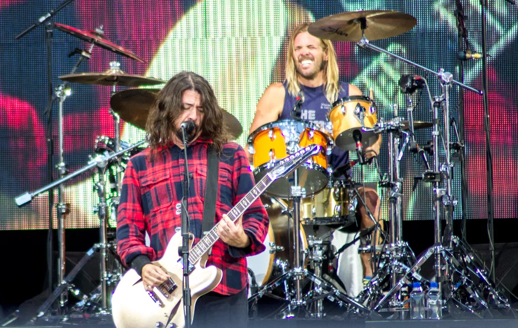 Grohl tok med seg legen sin på scenen