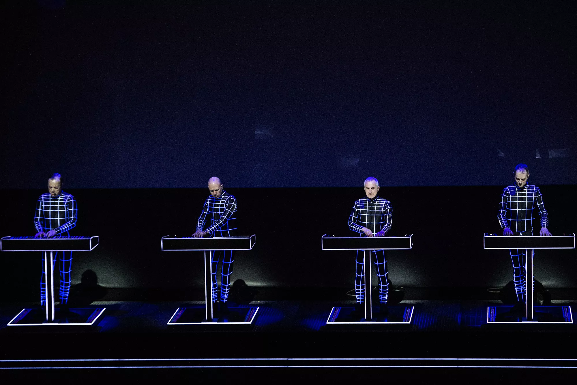Kæmpe fotoserie: Kraftwerk indtog Koncerthuset