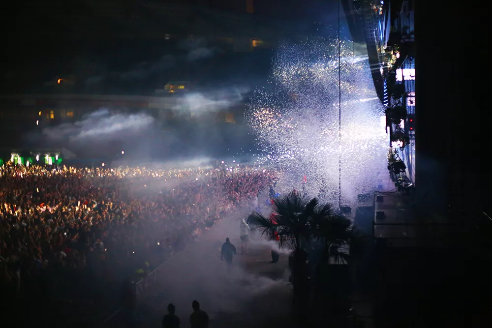 Misstänkt våldtäkt under helgens festival