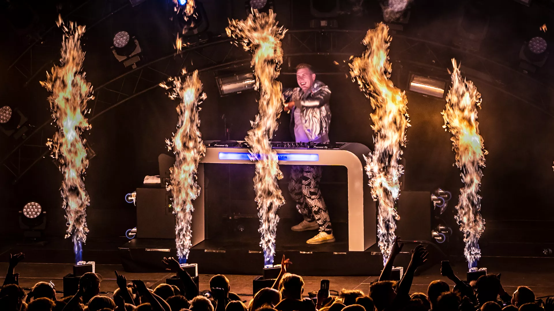 FOTOSERIE: Martin Jensen væltede Svendborg