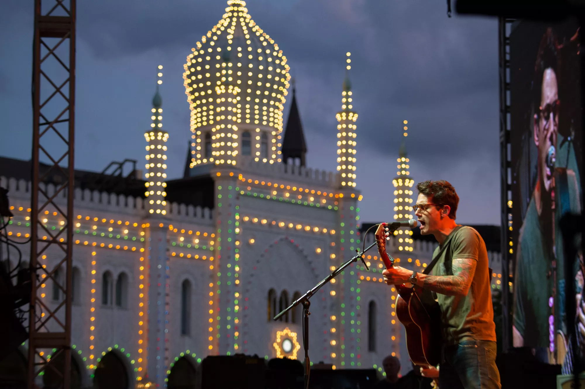 John Mayer: Plænen, Tivoli, København