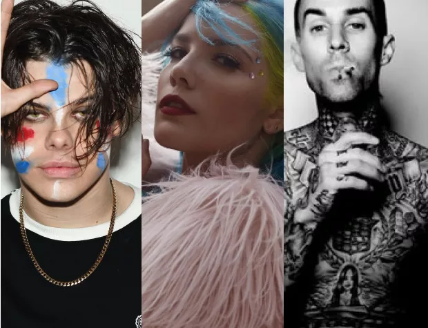 Hør ny sang om moderne kærlighed af Yungblud, Halsey og Travis Barker fra Blink-182