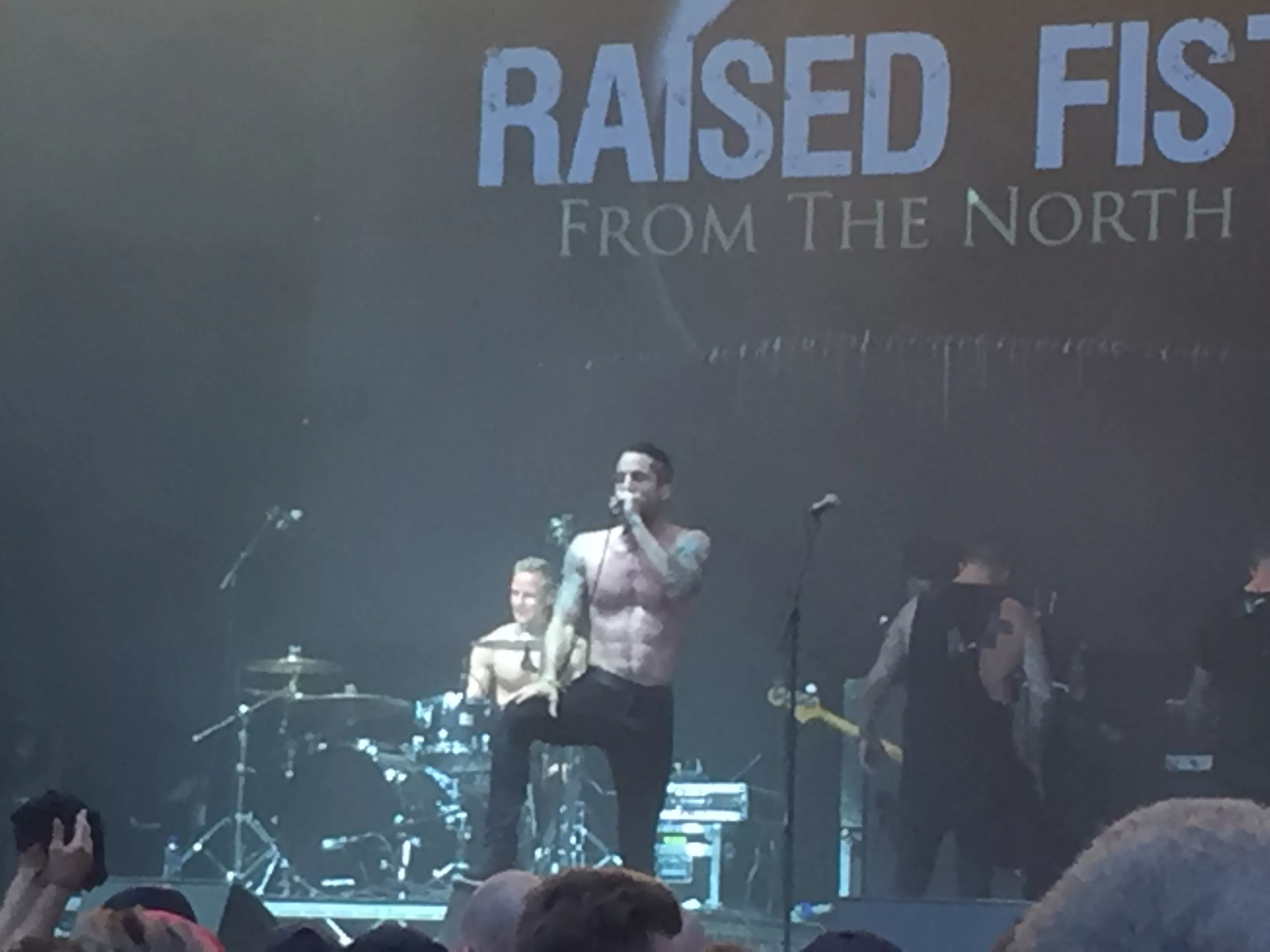 Borgholm Brinner, Borgholm - Raised Fist