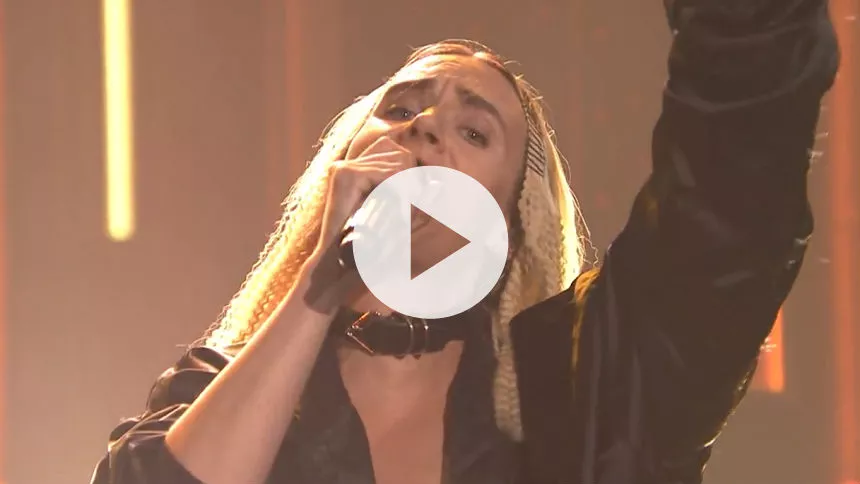 Se MØs selvsikre optræden hos Jimmy Fallon