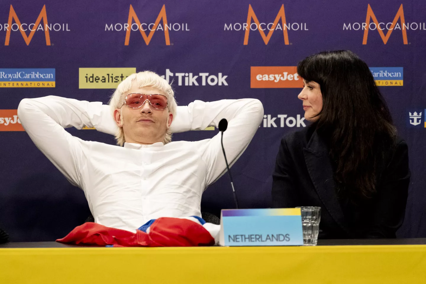 Joost Klein tävlade för Nederländerna 2024.