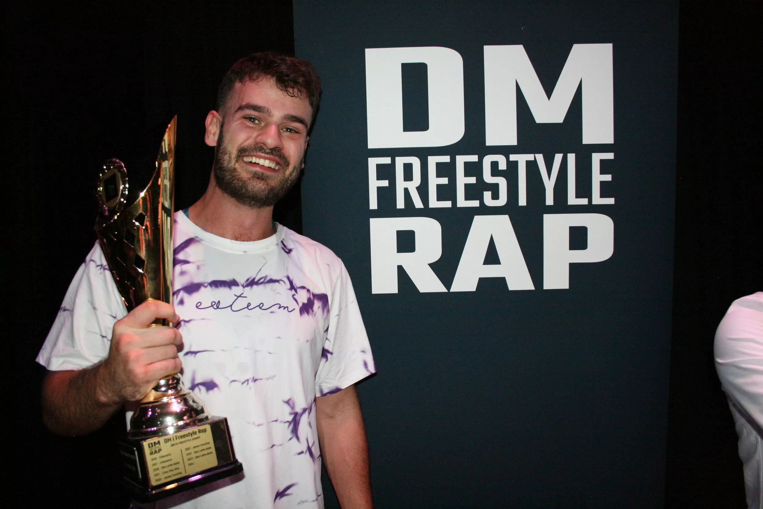 På billedet: Elias Ben Afia, Vinder af Freestyle Rap 2024