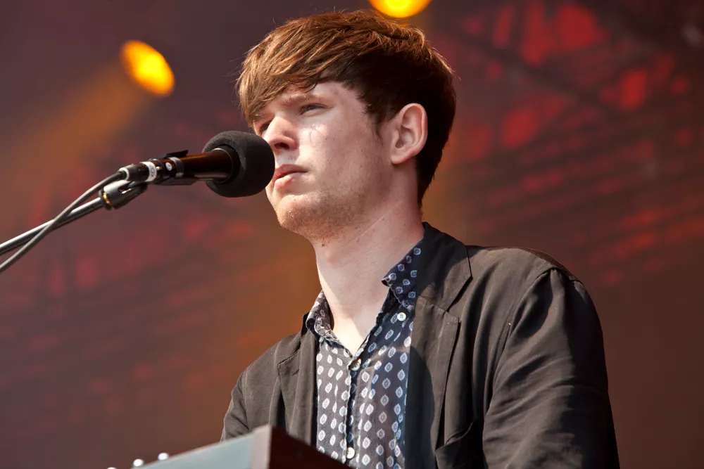 James Blake: Orange, Roskilde Festival