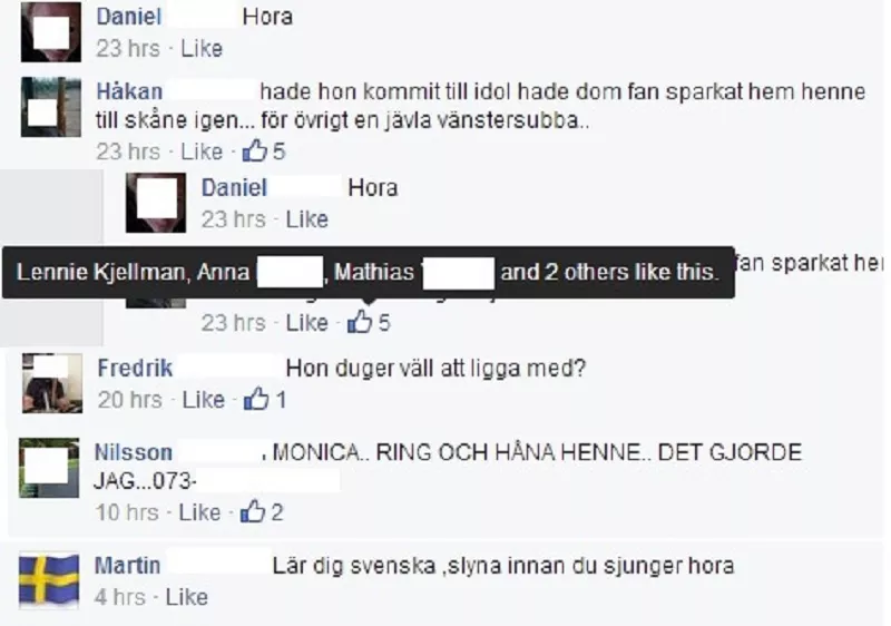 Låt om SD ledde till våldtäktshot – SD-politiker gillade