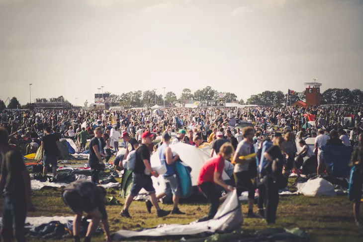 Roskilde Festival: Musik eller EM-finale?