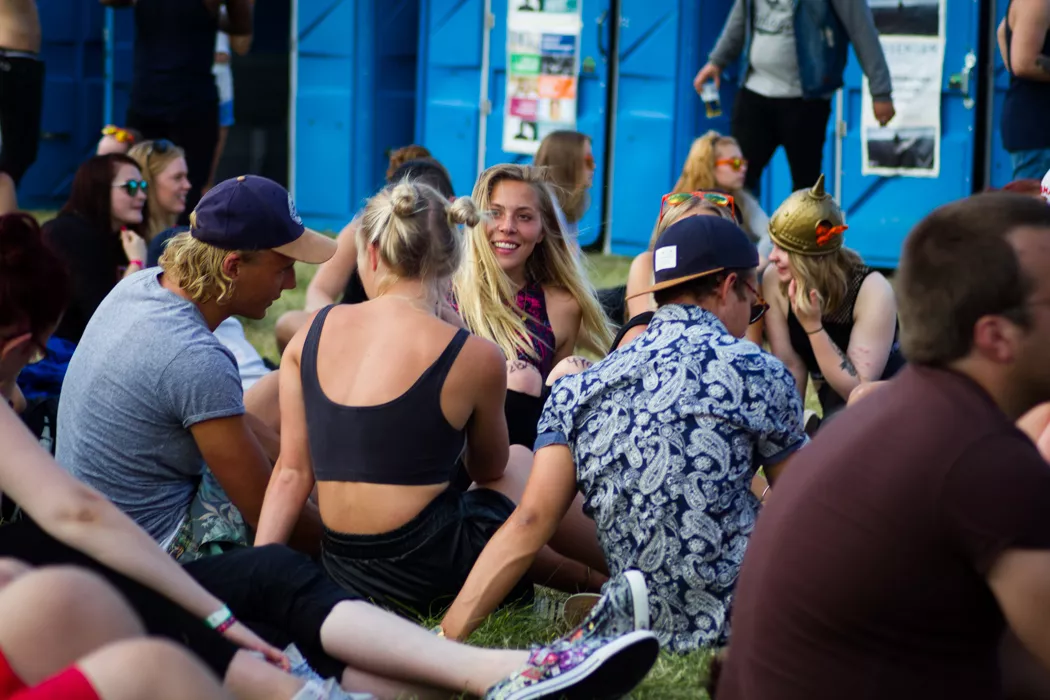 Anmäldes försvunnen på festival – hittades i bajamaja