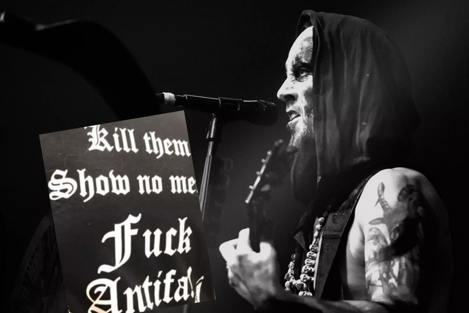 Black metal-frontaren kritiserar Antifa – "det gör mig inte till en nazistsupporter"