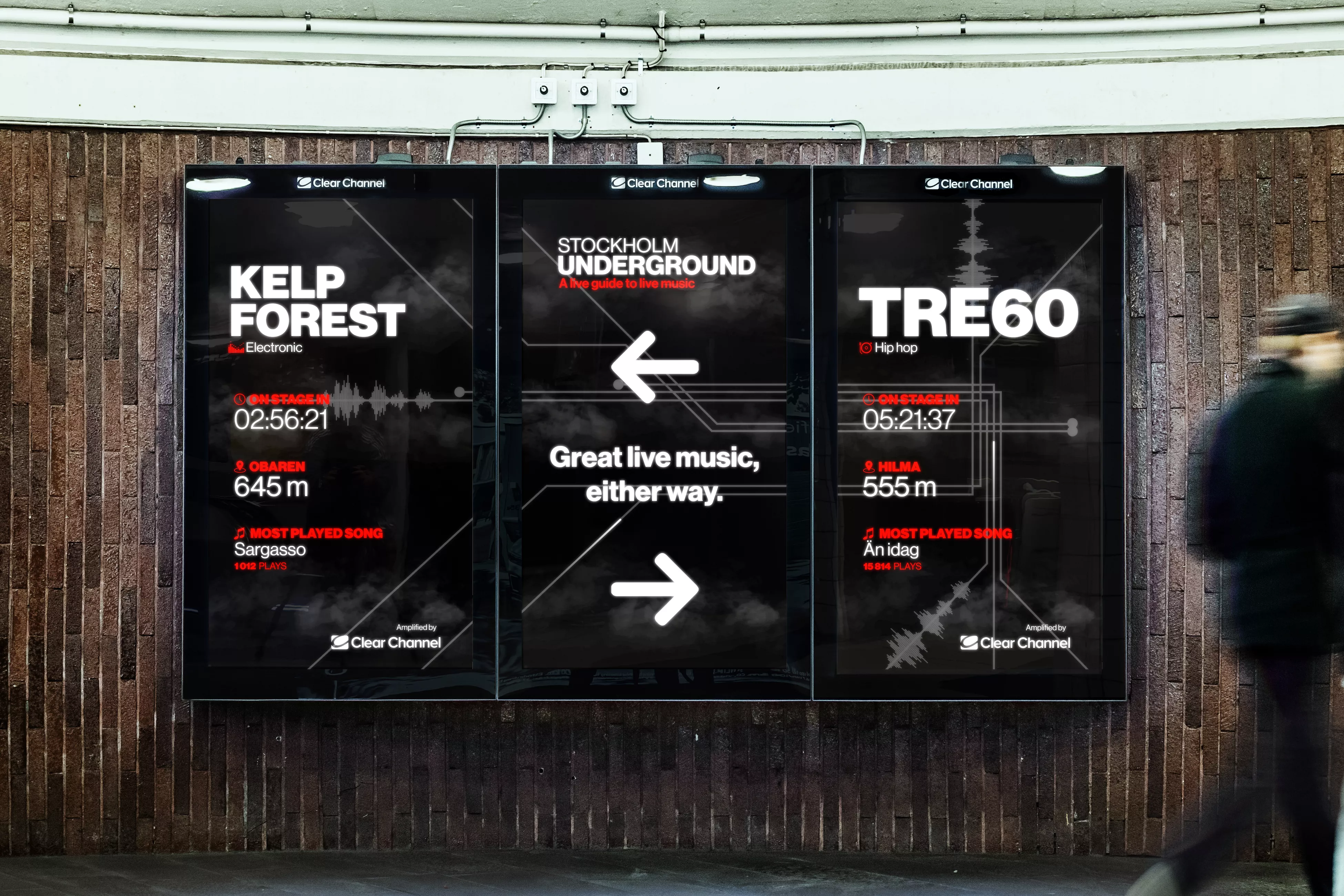 Digitala reklamskyltar som svar på klubbdöden