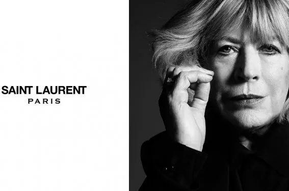 Marianne Faithfull er Saint Laurents nye ansikt