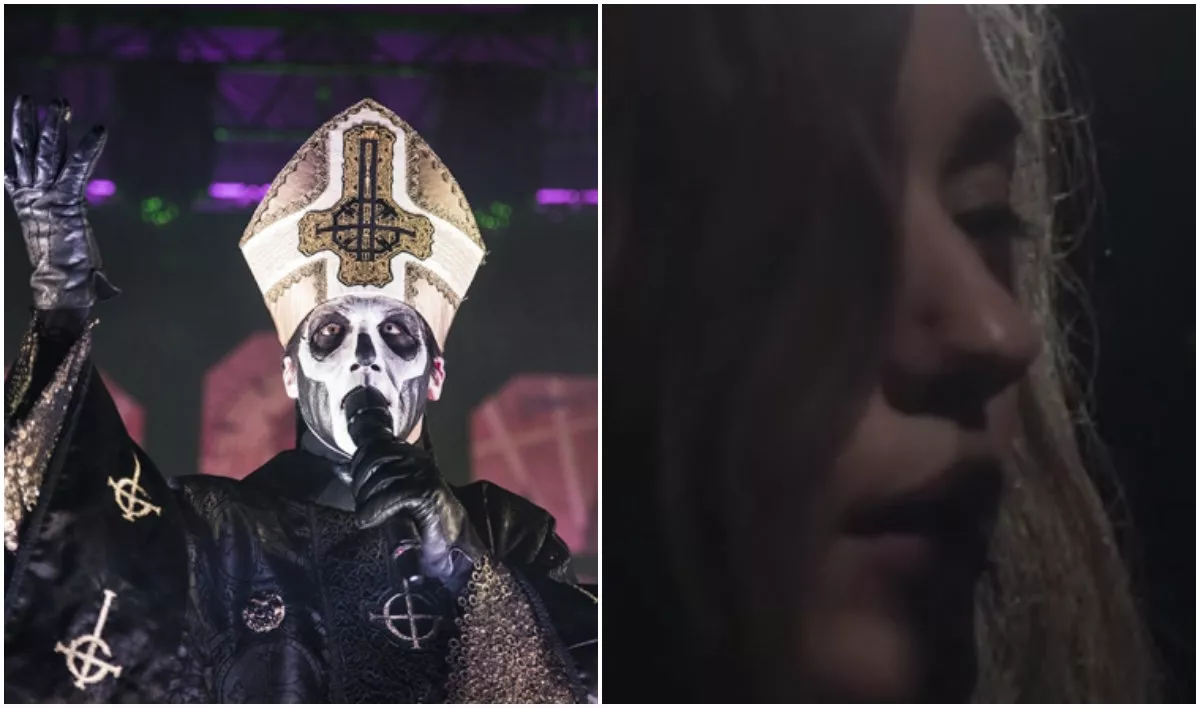 Här hyllar hon Ghost med avskalad tolkning