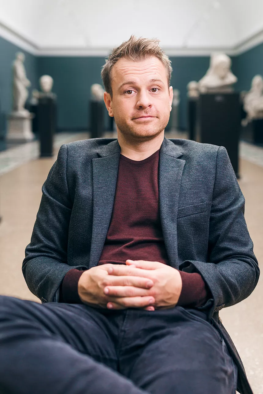 Christian Fuhlendorff om sin musiksmag: – Jeg kender mest Genesis på grund af "American Psycho"