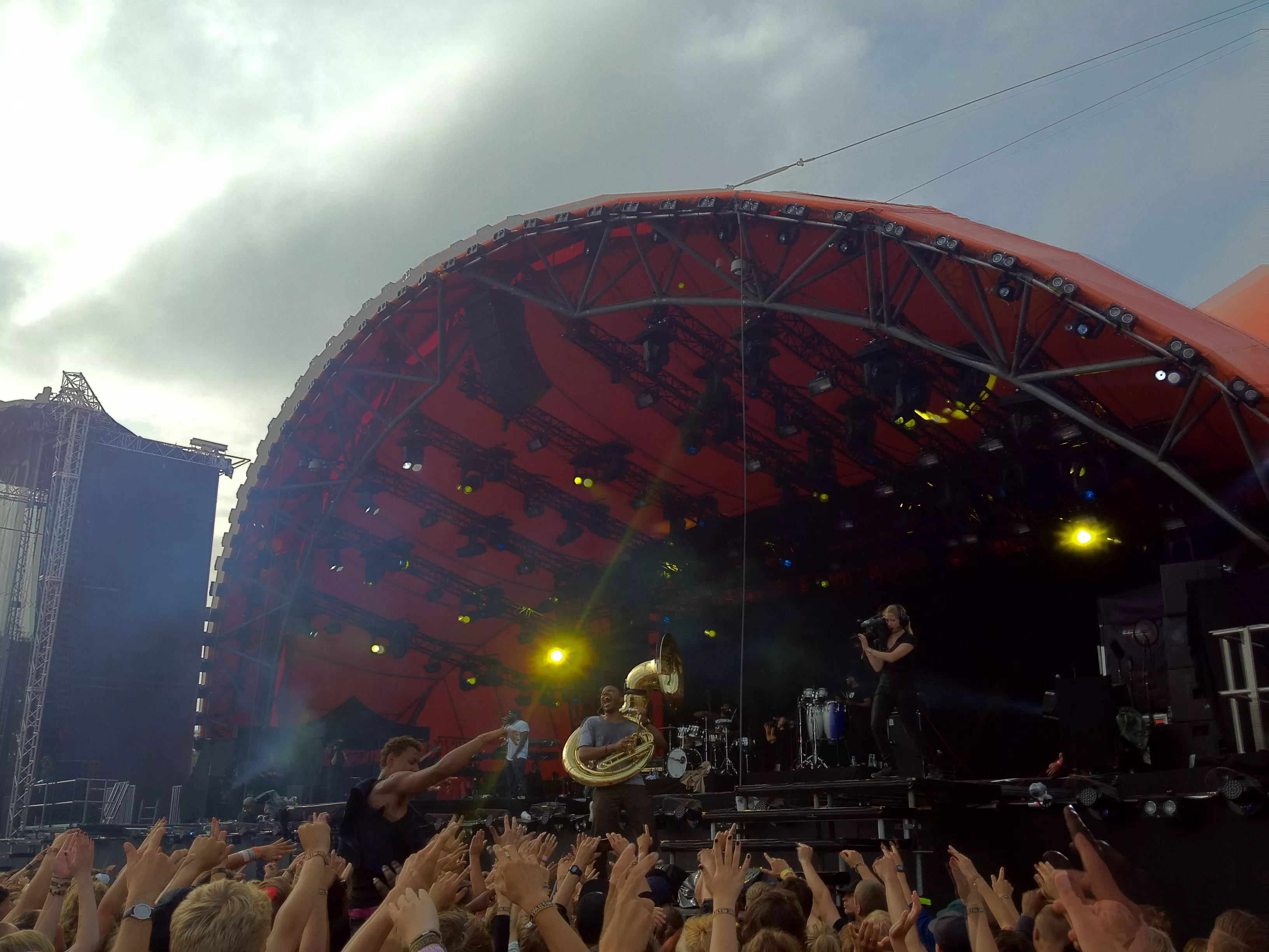 The Roots: Orange Stage, Roskilde Festival