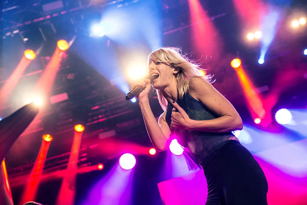 Här ser du Veronica Maggios genrep ikväll