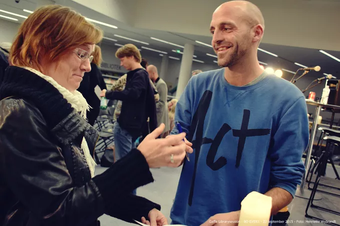 GAFFA Library Sessions åbnede sæsonen med Bo Evers