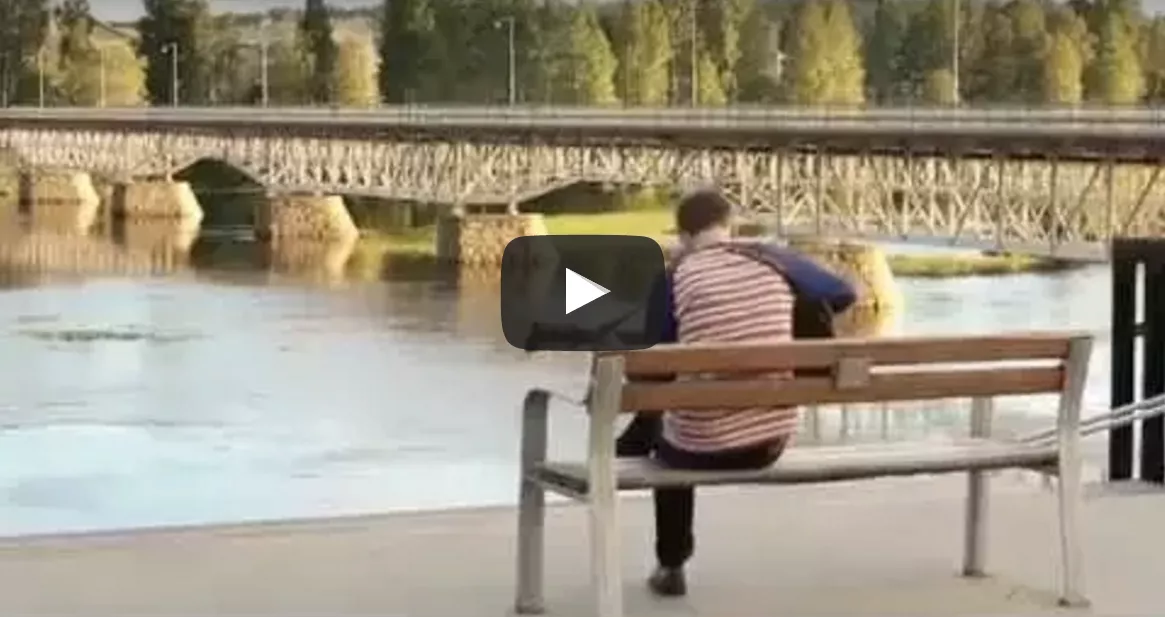 VIDEOPREMIÄR: Olov Antonsson visar Skellefteås första offentliga konstverk