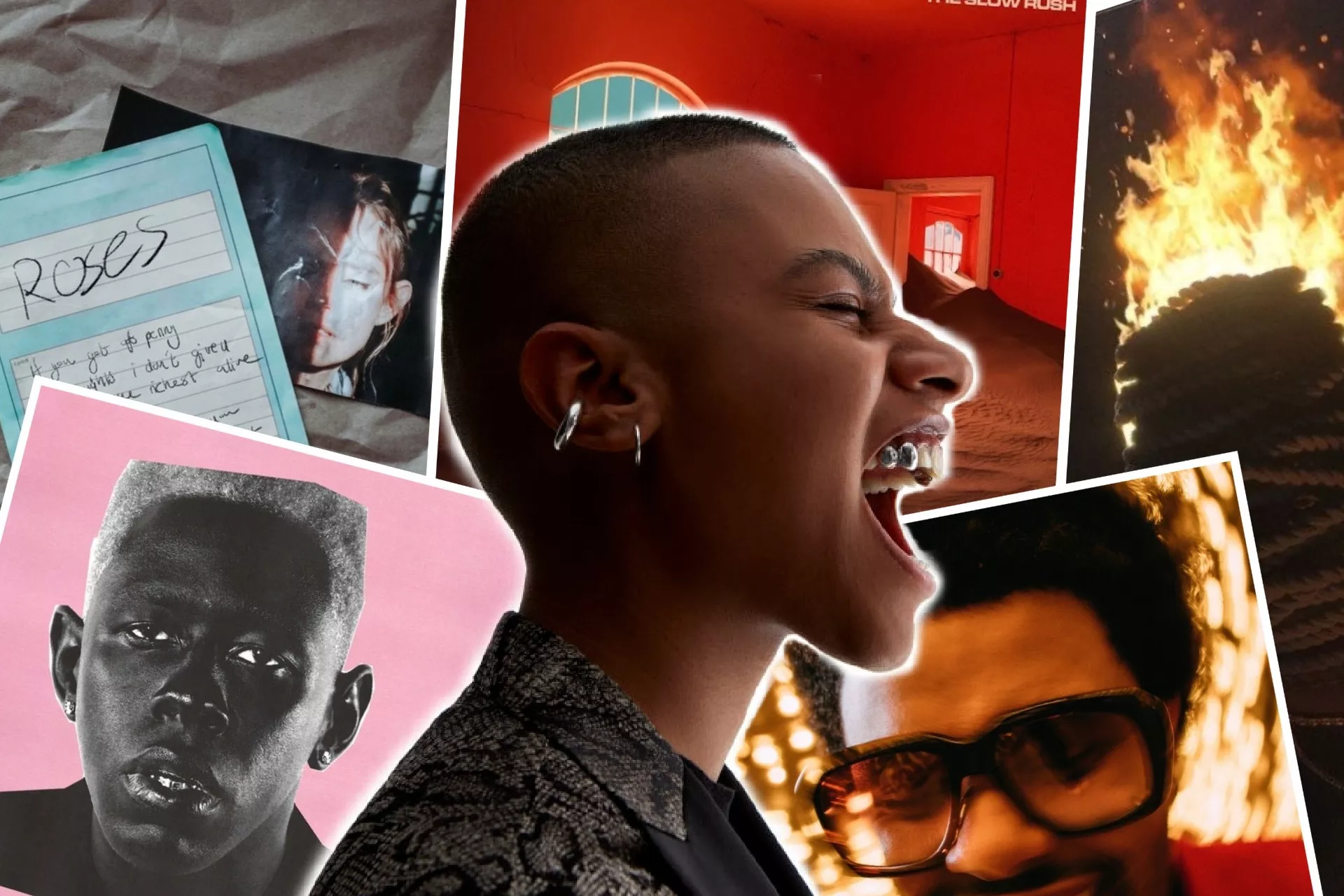 "Ett brinnande huvud som virats in i ett rep" – Anfas 5 favoritomslag