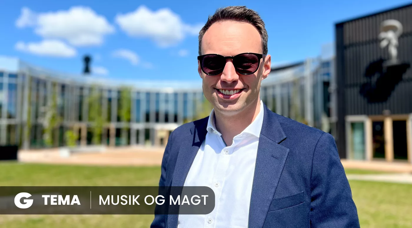 Hvidovres borgmester Anders Wolf Andresen ved Kulturhus Risbjerggaard