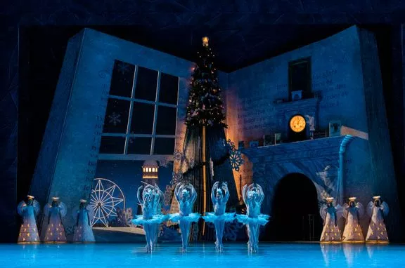 Nasjonalballettens Nøtteknekkeren har sesongpremiere i Operaen 1. desember. Foto: Erik Berg