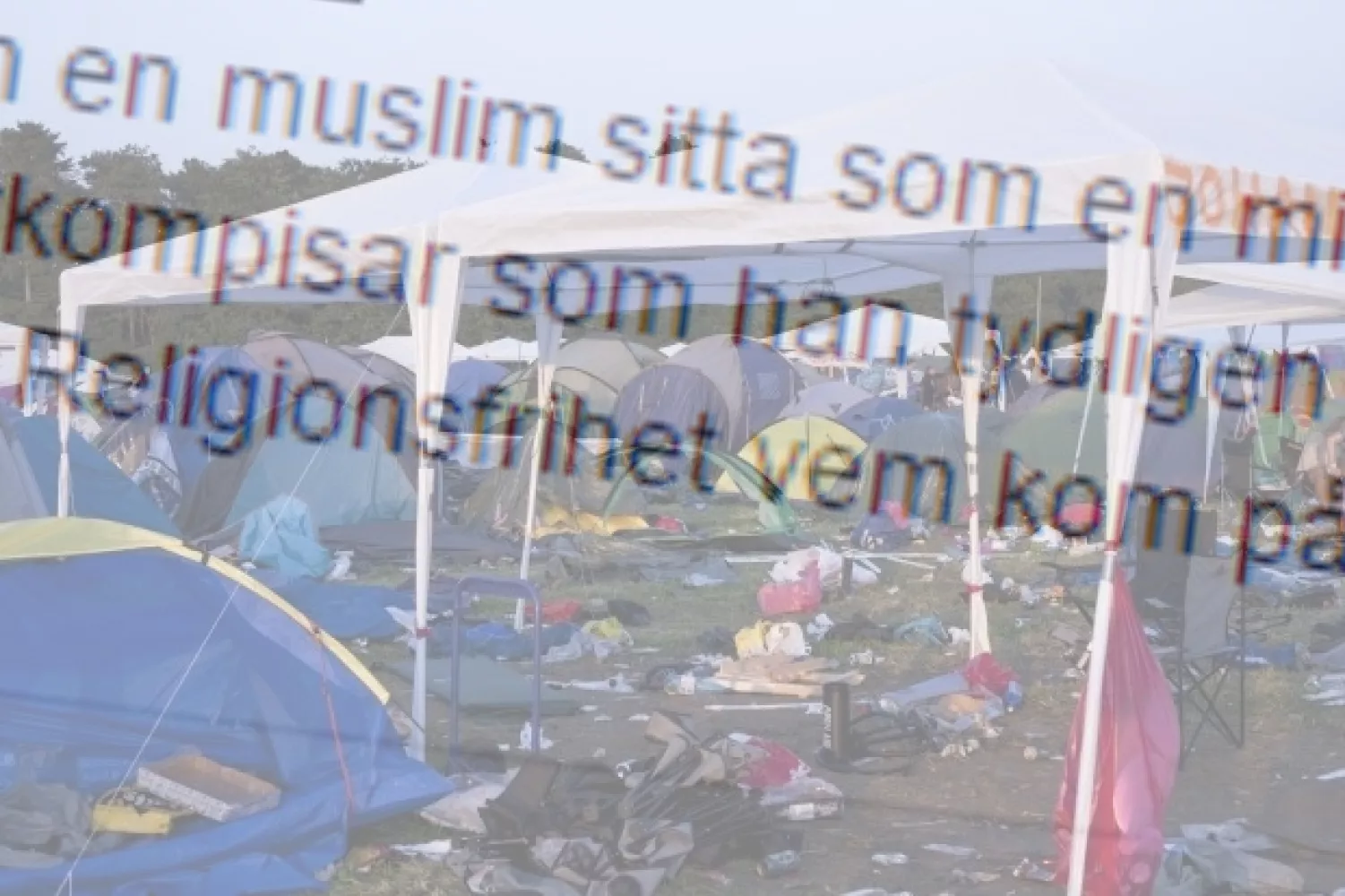 Efter rasistiska utspel – festival inställd