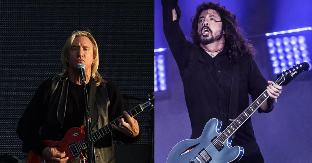 Dave Grohl hev The Eagles-stjerne med på scenen