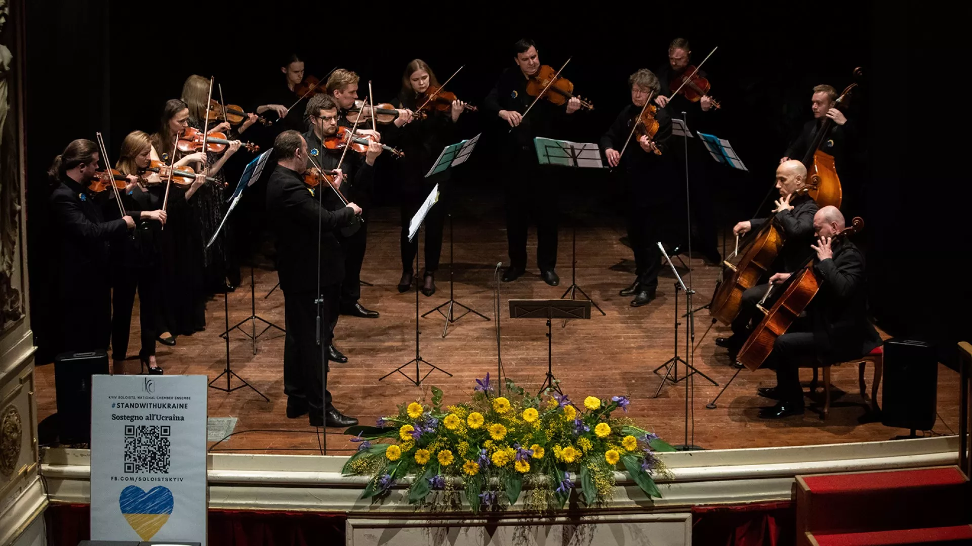 Stödkonsert för Ukraina – "Vi spelar för freden"