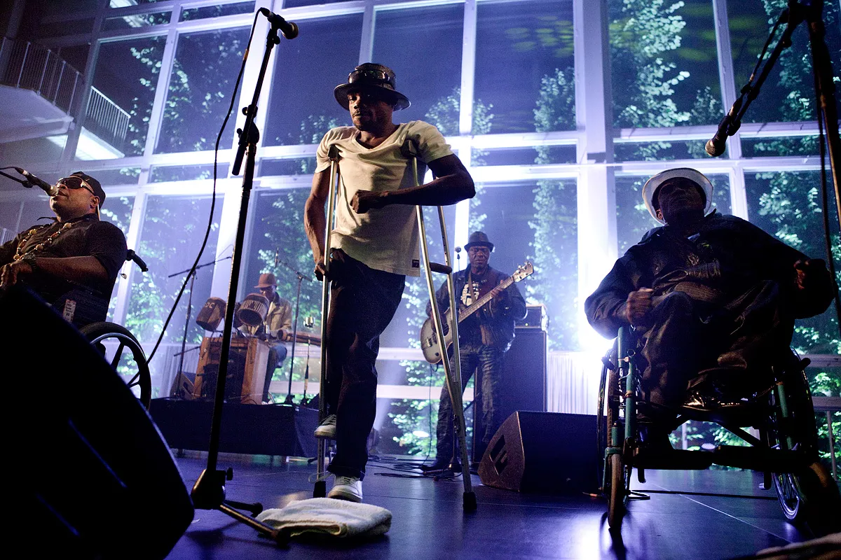 Staff Benda Bilili till Clandestino Festival 