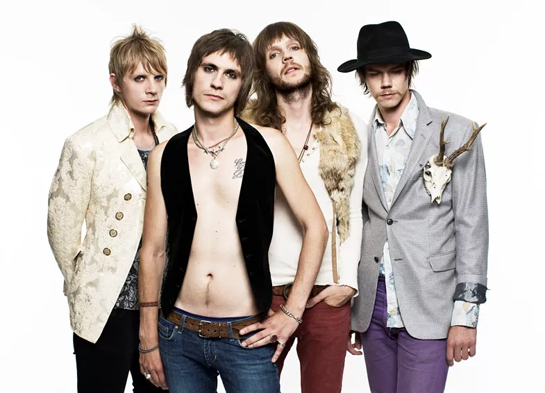 The Blue Van i fint selskab