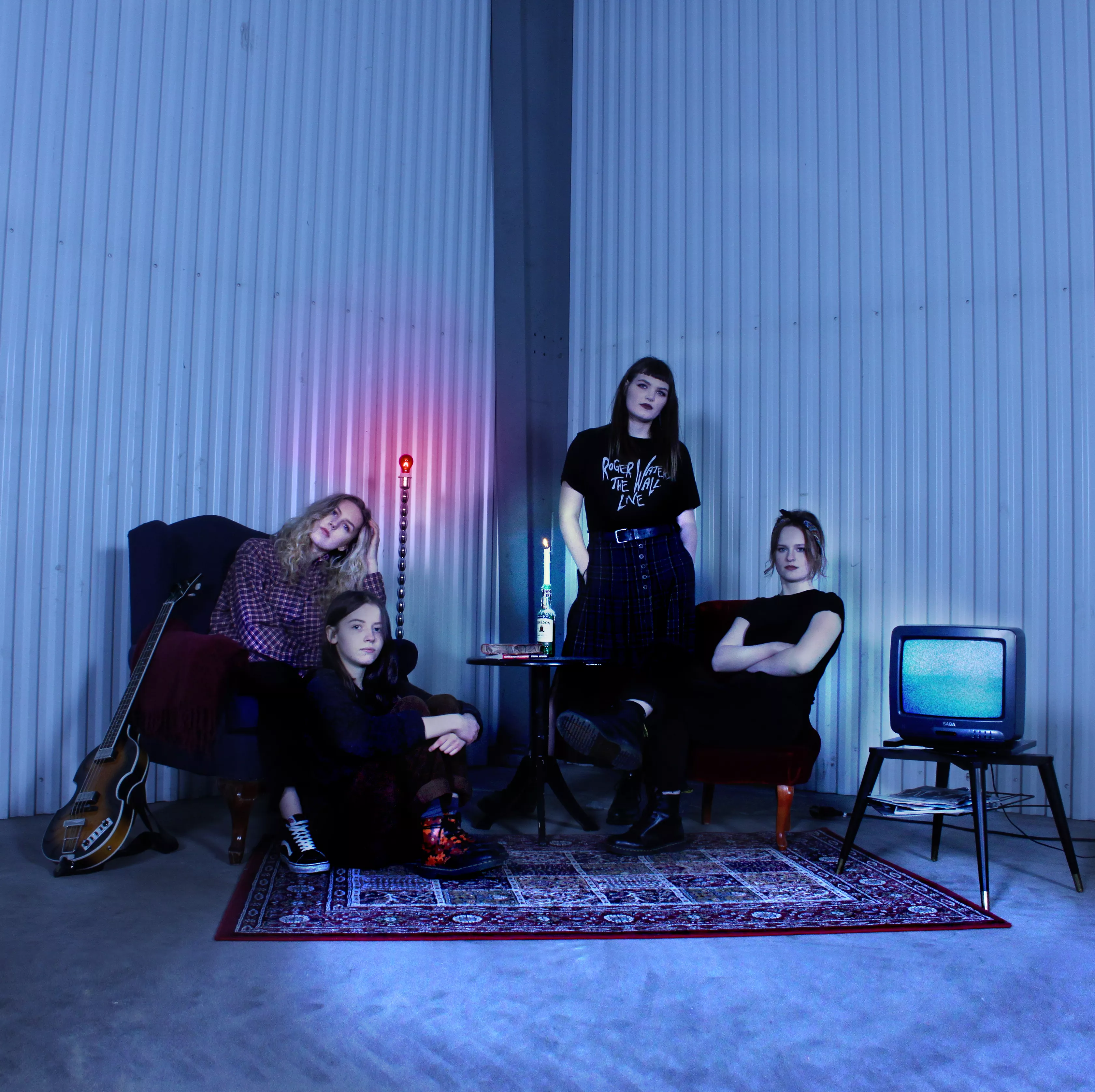 "Det är coolt att vår vinyl har kommit till utan någon dators inblandning"