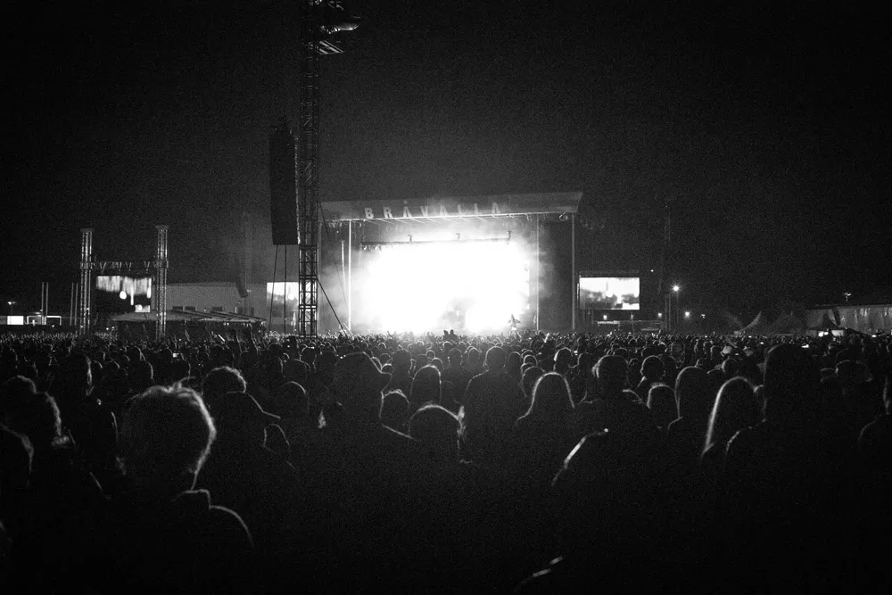 Hellre konsert än rosor