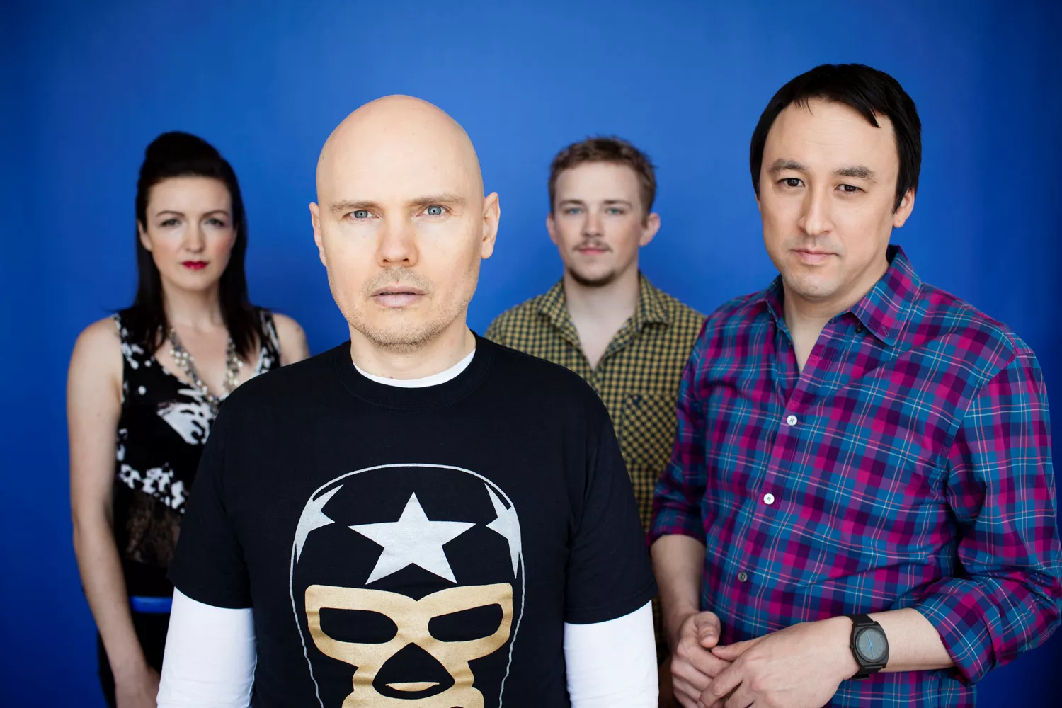 Medlemmer av The Killers og RATM hjelper Corgan