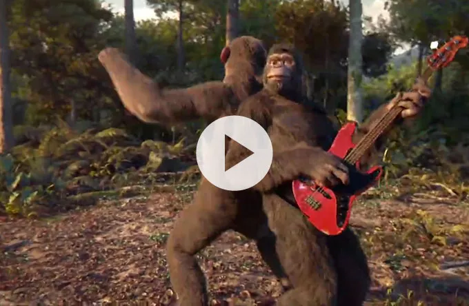 Se Coldplay som primater i ny musikvideo