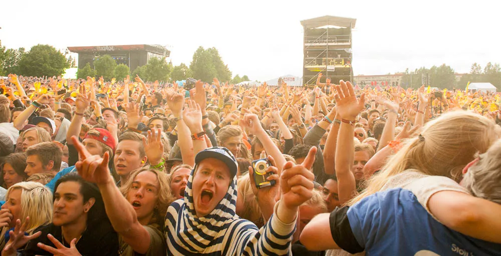 Dragkamp om festivalpubliken