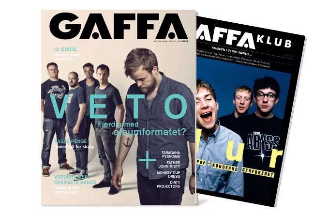 GAFFA august er på gaden