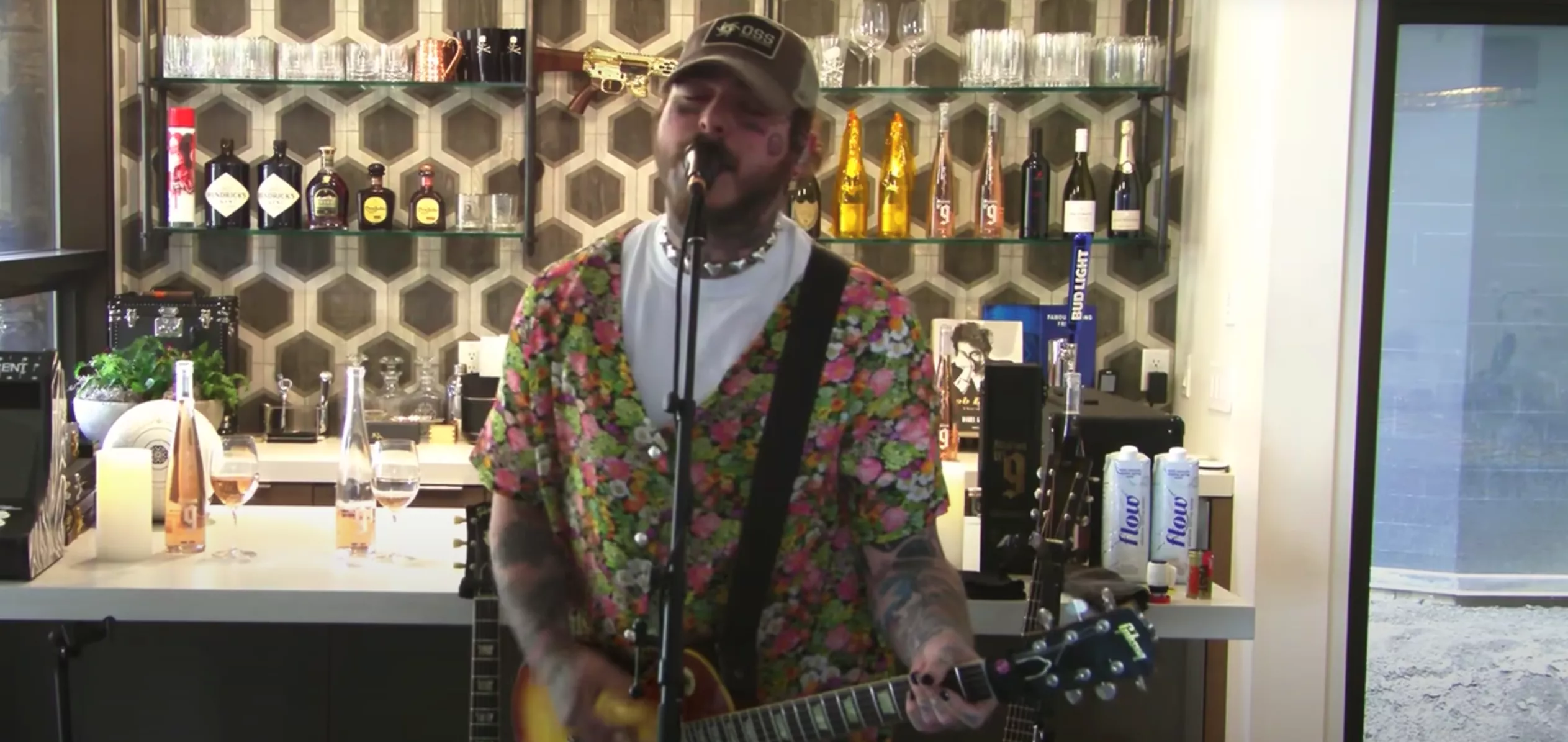 TRØSTE-TINDERBOX: Se Post Malones forrygende Nirvana-hyldest