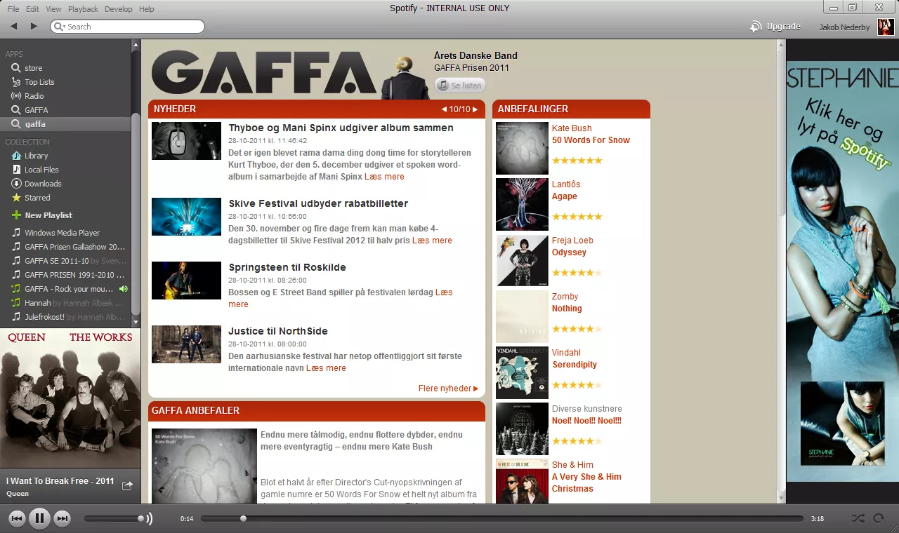 GAFFA rekommenderar – v 1