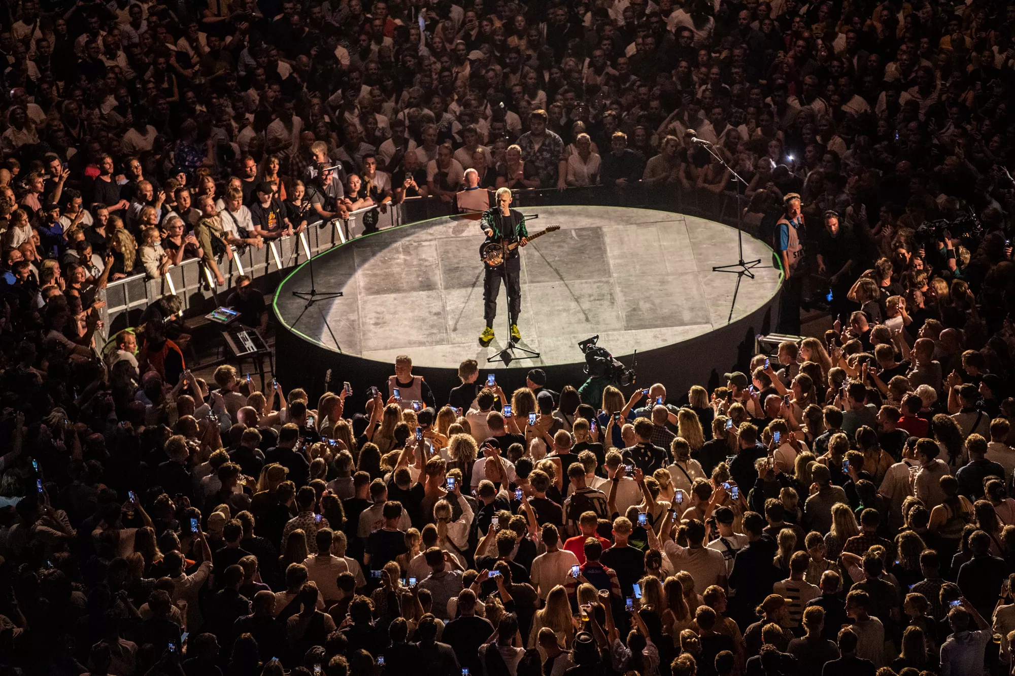 The Minds of 99 skal spille i Parken hele tre dage i træk 21.-23. juni, hvilket aldrig tidligere er sket for hverken et dansk eller internationalt band. Foto: Morten Rygaard