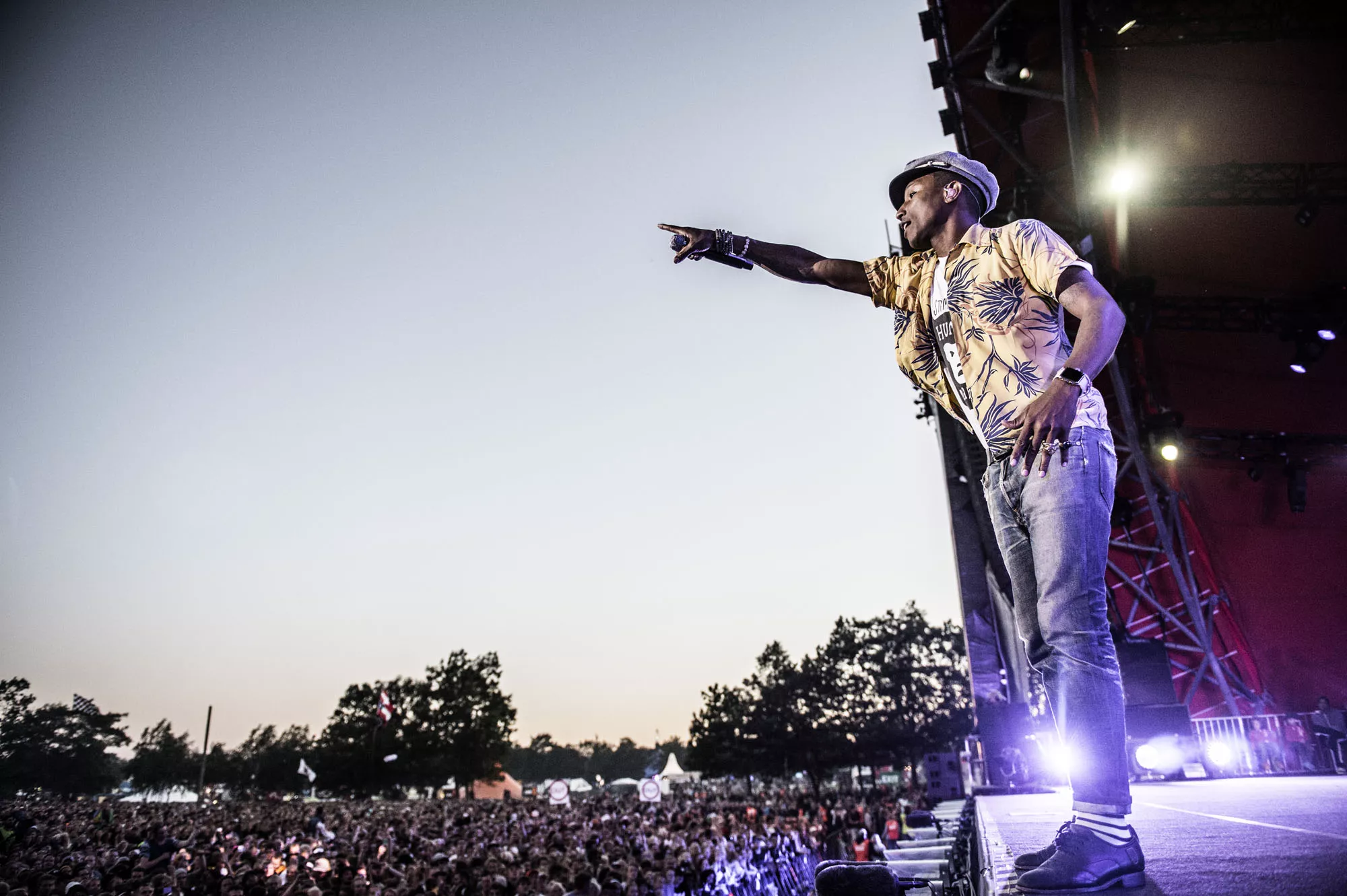  Pharrell Williams spiller på Plænen i Tivoli 