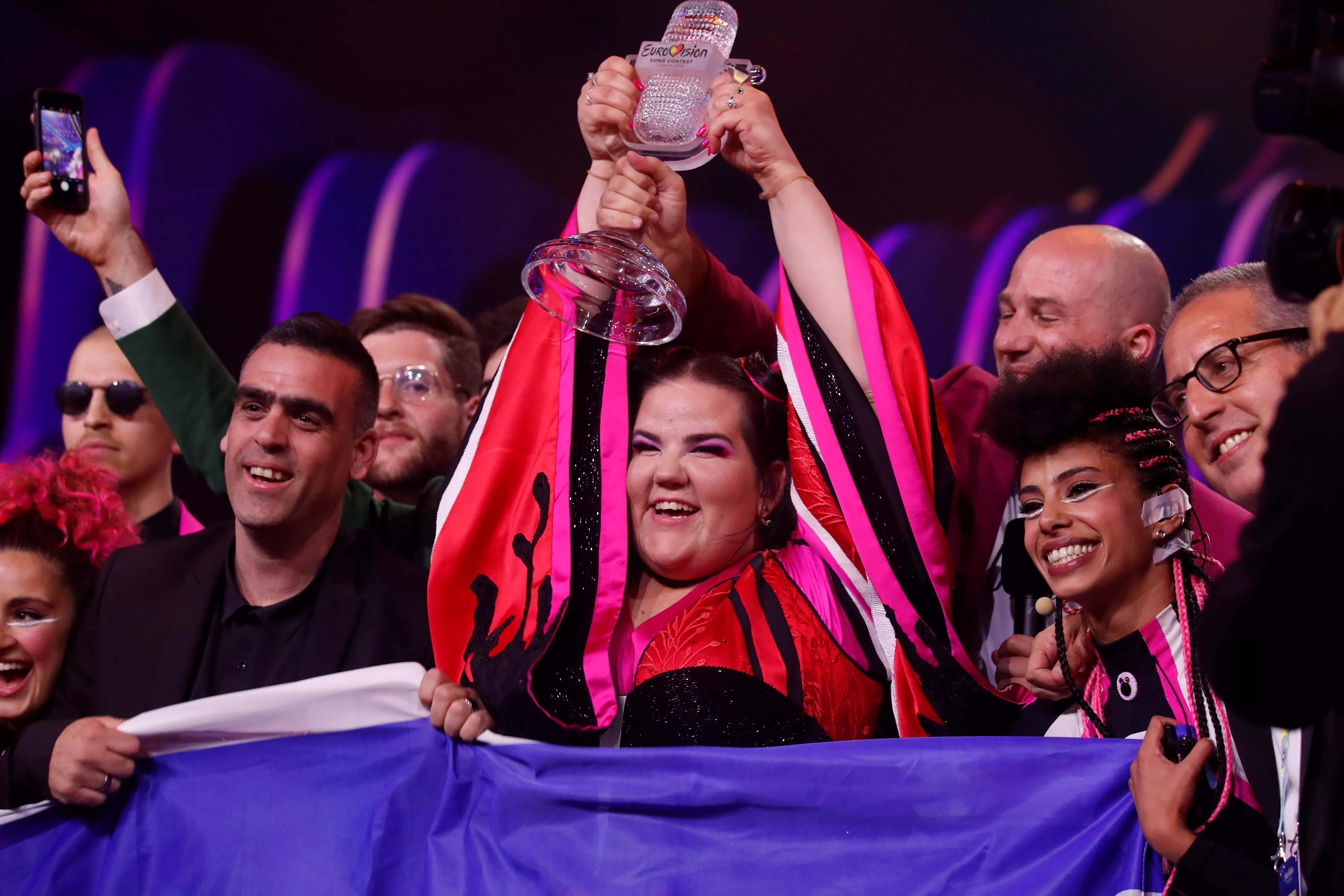 Israels bidrag med Netta Barzilai vann musiktävlingen 2018.