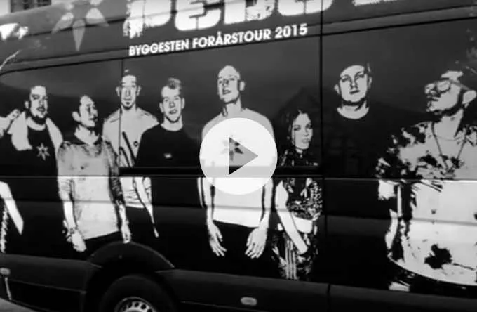 Ny video: Kom med på landevejen med Pede B & DJ Noize