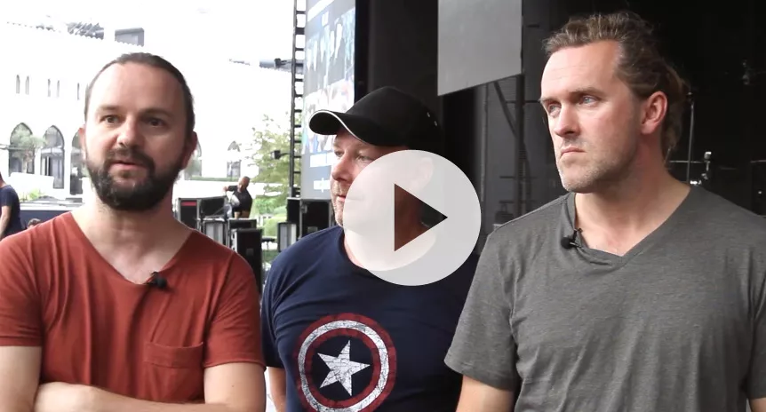 Se interview med Dizzy Mizz Lizzy inden aftenens koncert til Fredagsrock i Tivoli