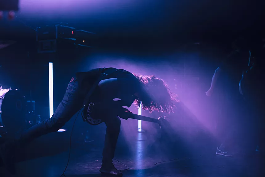 Metal på tapetet: Stemningen var høj på Royal Metal Fest fredag
