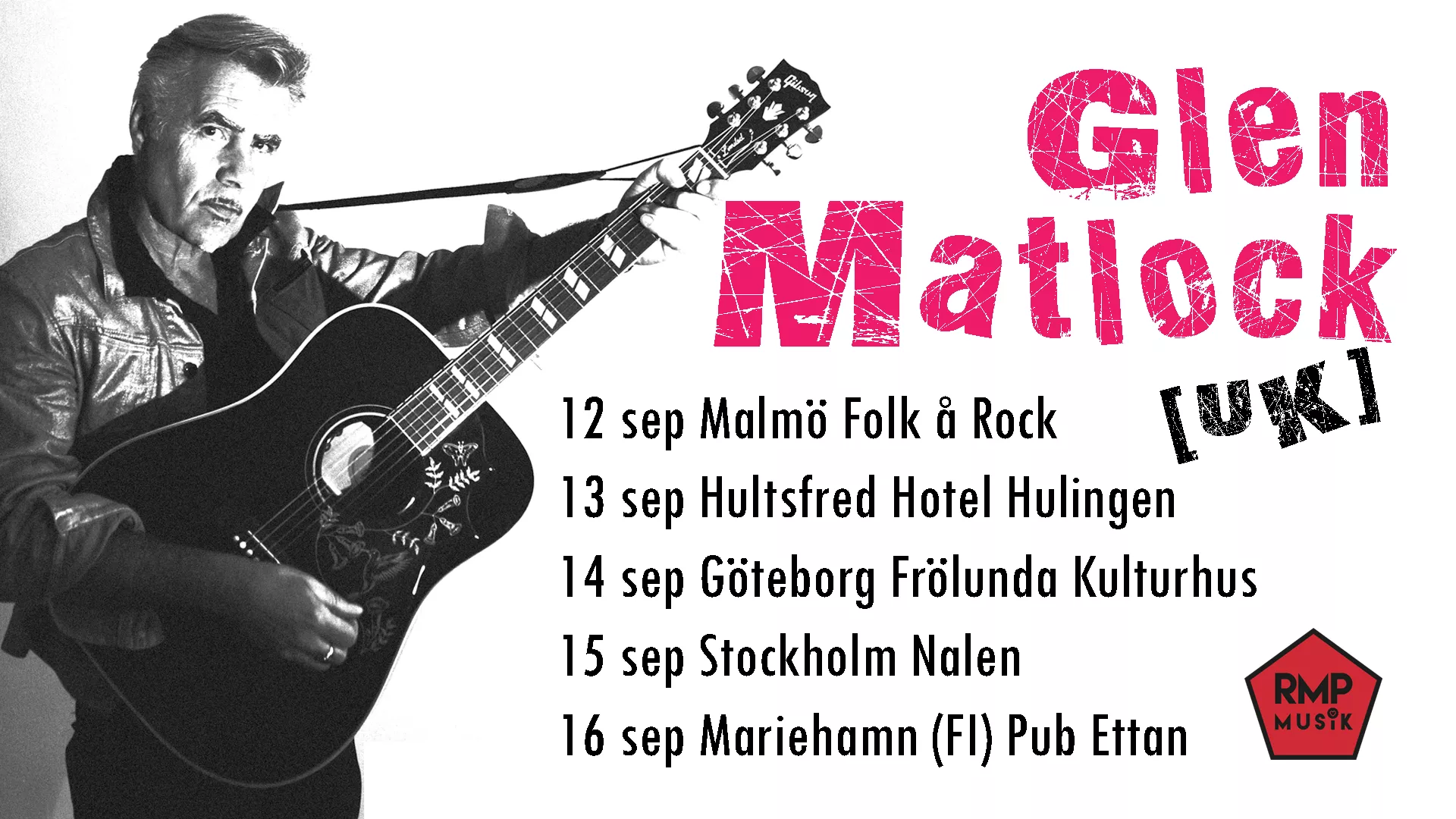 Sex Pistols-ikonen gör Sverigeturné