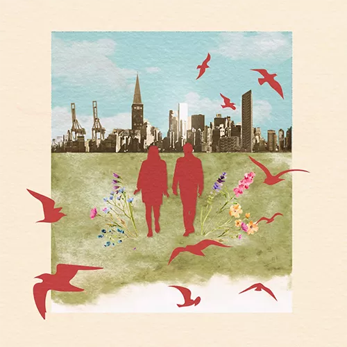 At sidde sådan lidt i fred - Martin og Sofie