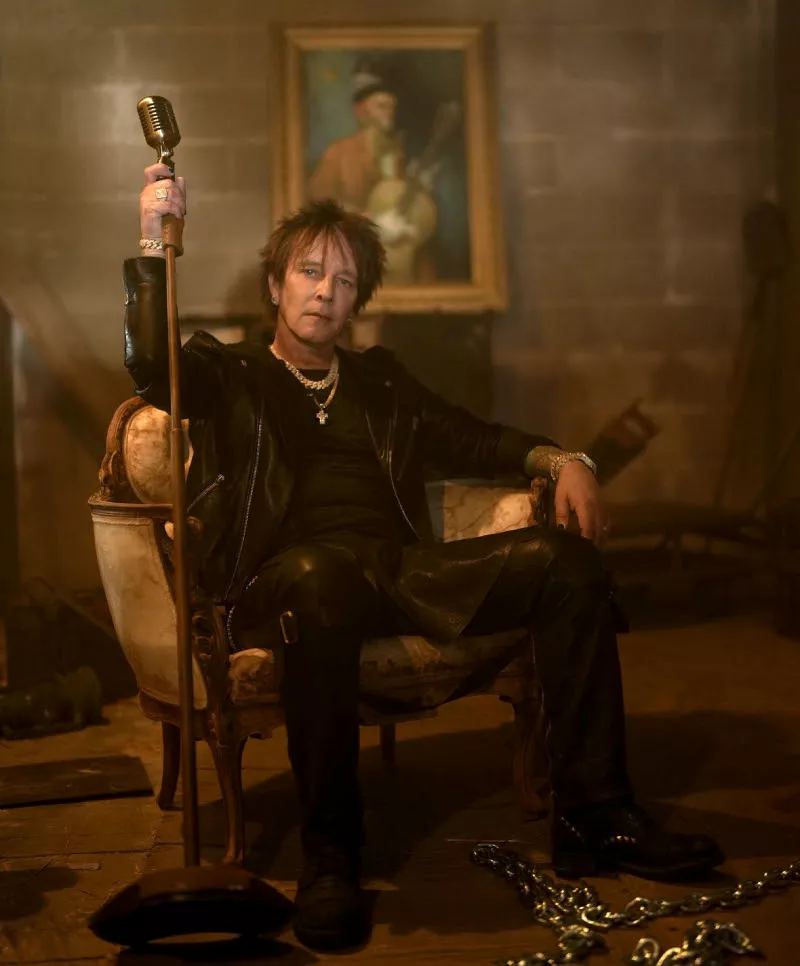 Billy Morrison er kendt som både rytmeguitarist i Billy Idols band og bassist i The Cult. Foto: Jane Stuart/pressefoto