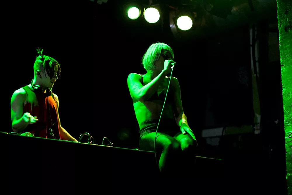 Drag-rapper Mykki Blanco giver koncert i Lille Vega 