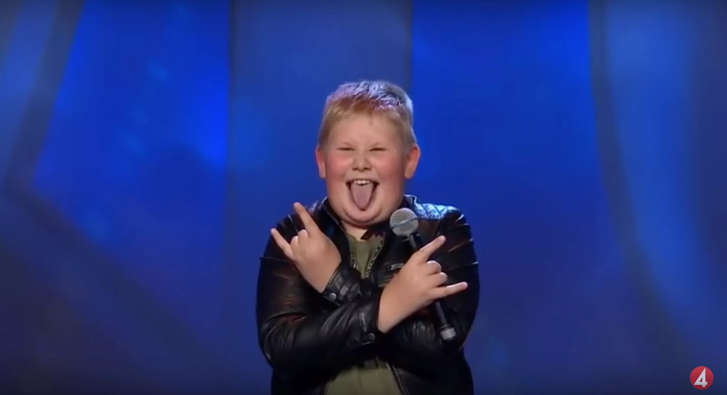 Video: 12-åringen Oliver gör succé med Kiss-cover